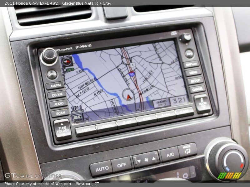 Navigation of 2011 CR-V EX-L 4WD