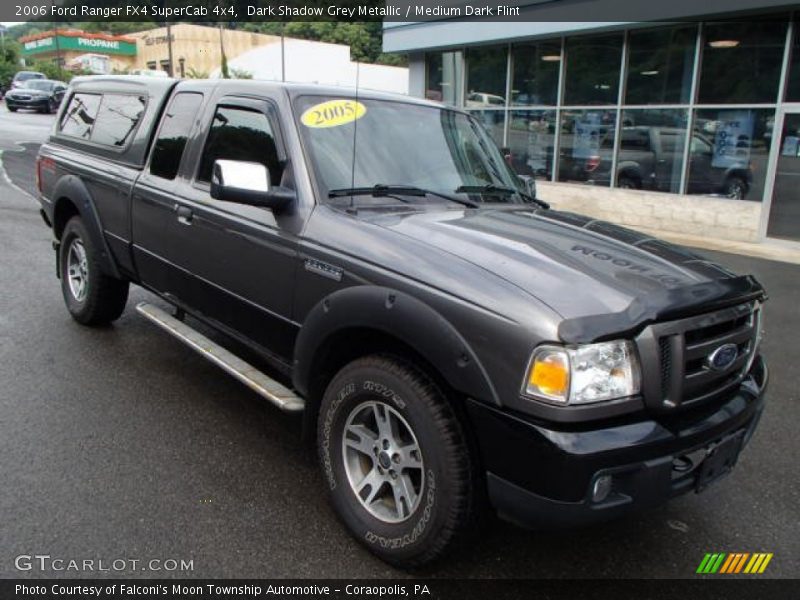 Dark Shadow Grey Metallic / Medium Dark Flint 2006 Ford Ranger FX4 SuperCab 4x4
