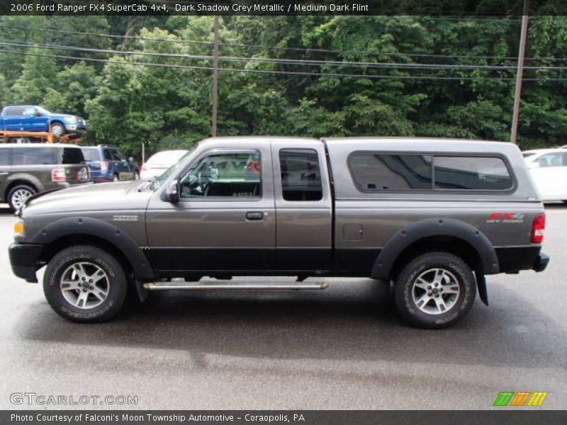 Dark Shadow Grey Metallic / Medium Dark Flint 2006 Ford Ranger FX4 SuperCab 4x4