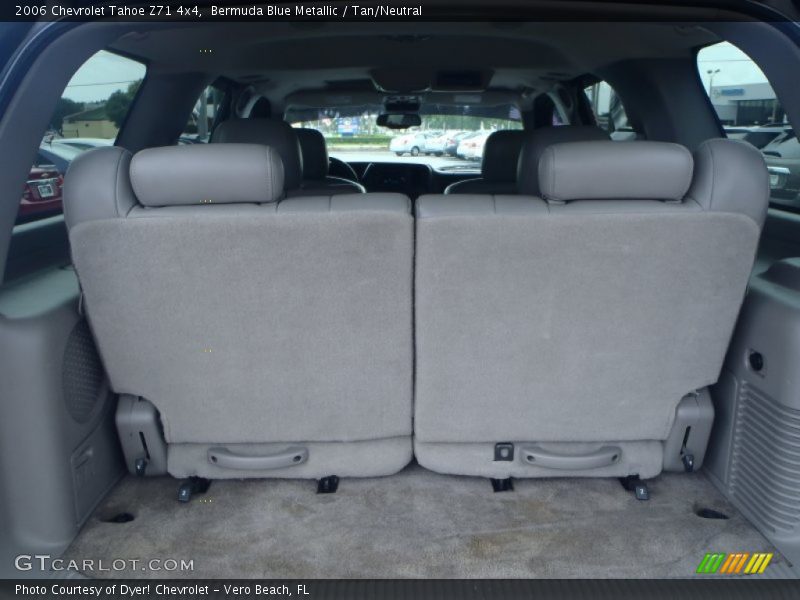 Bermuda Blue Metallic / Tan/Neutral 2006 Chevrolet Tahoe Z71 4x4