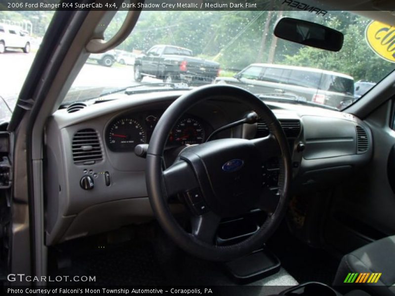 Dark Shadow Grey Metallic / Medium Dark Flint 2006 Ford Ranger FX4 SuperCab 4x4