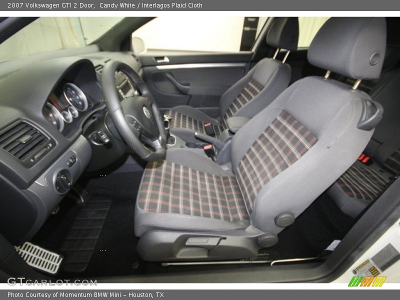 Candy White / Interlagos Plaid Cloth 2007 Volkswagen GTI 2 Door