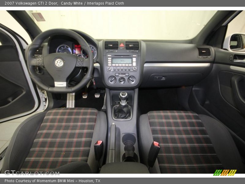 Candy White / Interlagos Plaid Cloth 2007 Volkswagen GTI 2 Door