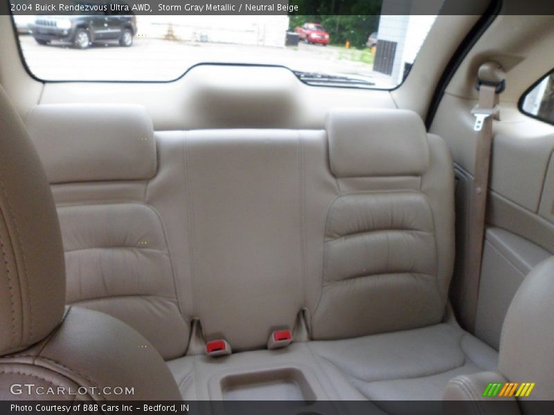 Rear Seat of 2004 Rendezvous Ultra AWD