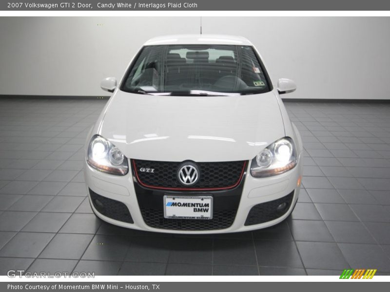 Candy White / Interlagos Plaid Cloth 2007 Volkswagen GTI 2 Door