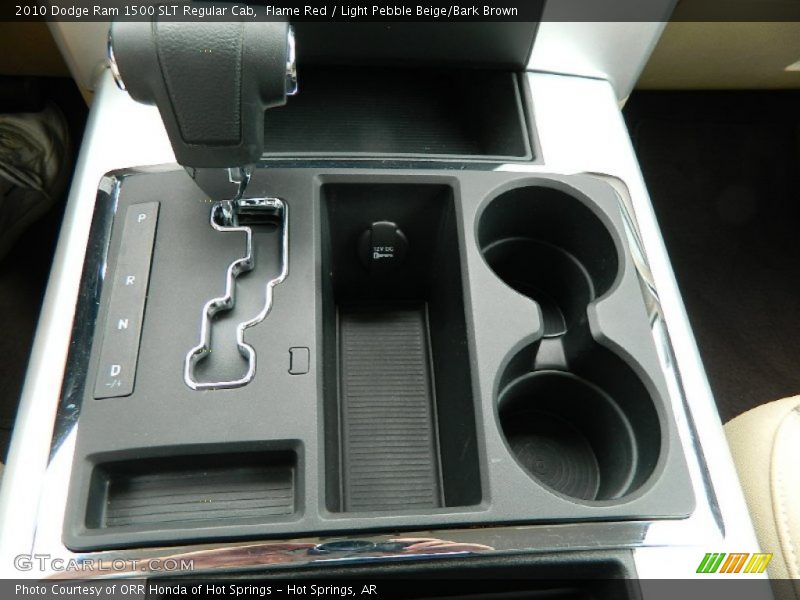 Flame Red / Light Pebble Beige/Bark Brown 2010 Dodge Ram 1500 SLT Regular Cab