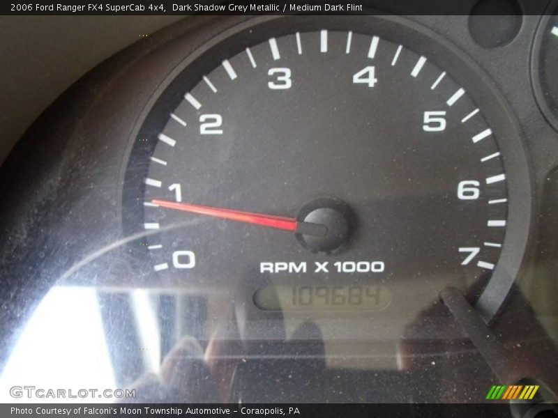 Dark Shadow Grey Metallic / Medium Dark Flint 2006 Ford Ranger FX4 SuperCab 4x4