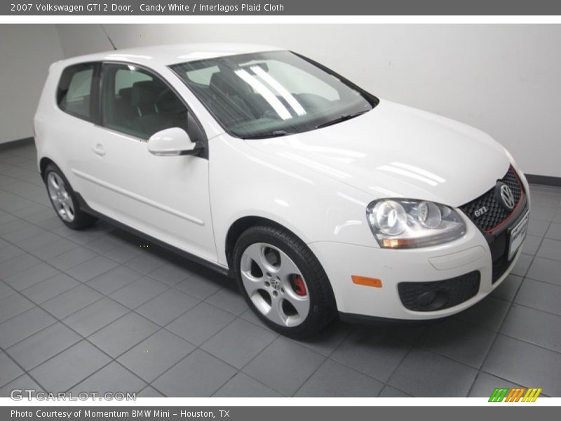 Candy White / Interlagos Plaid Cloth 2007 Volkswagen GTI 2 Door