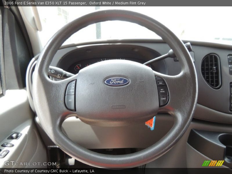 Oxford White / Medium Flint Grey 2006 Ford E Series Van E350 XLT 15 Passenger