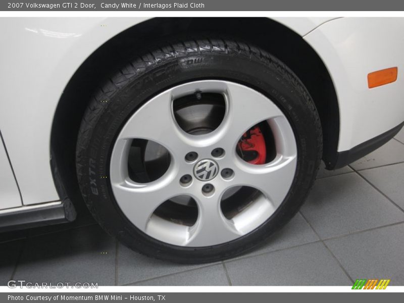 Candy White / Interlagos Plaid Cloth 2007 Volkswagen GTI 2 Door