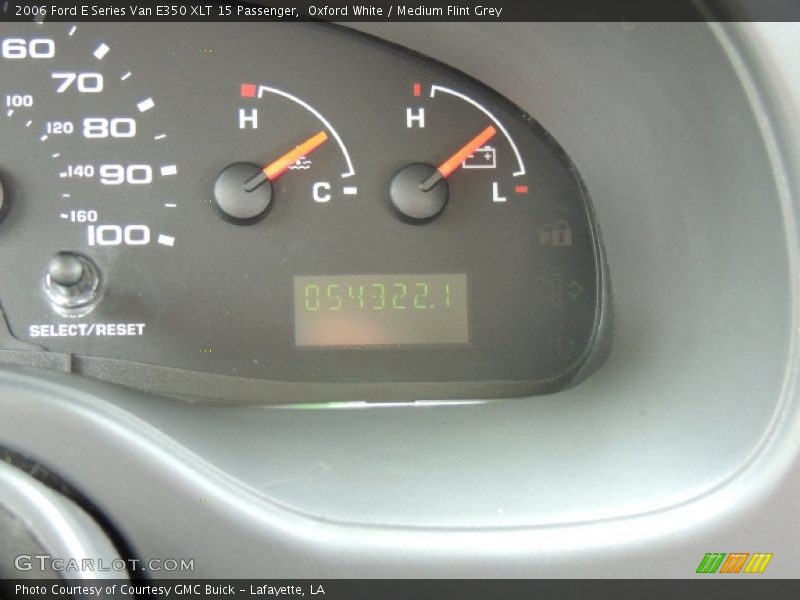 Oxford White / Medium Flint Grey 2006 Ford E Series Van E350 XLT 15 Passenger