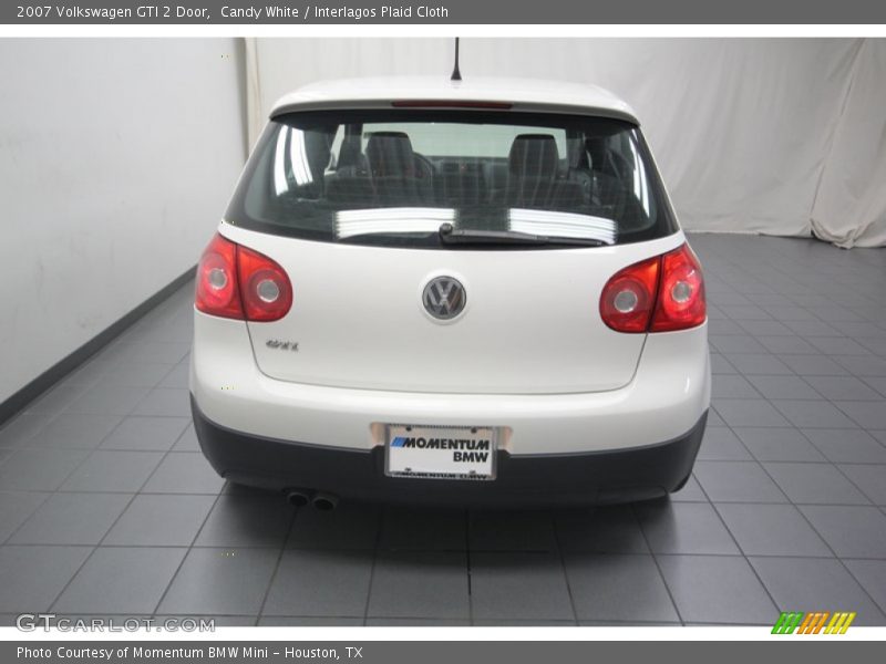 Candy White / Interlagos Plaid Cloth 2007 Volkswagen GTI 2 Door