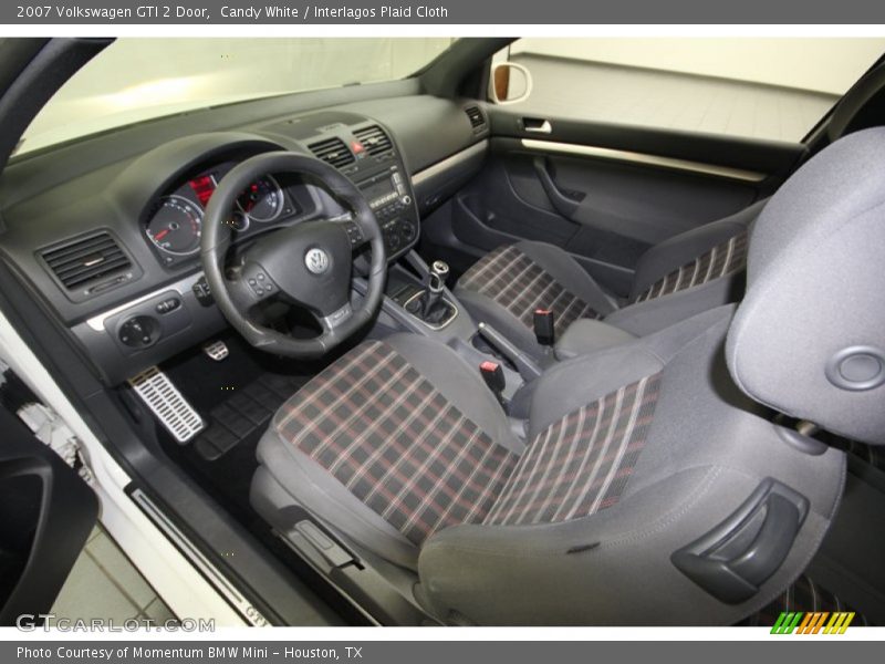 Candy White / Interlagos Plaid Cloth 2007 Volkswagen GTI 2 Door