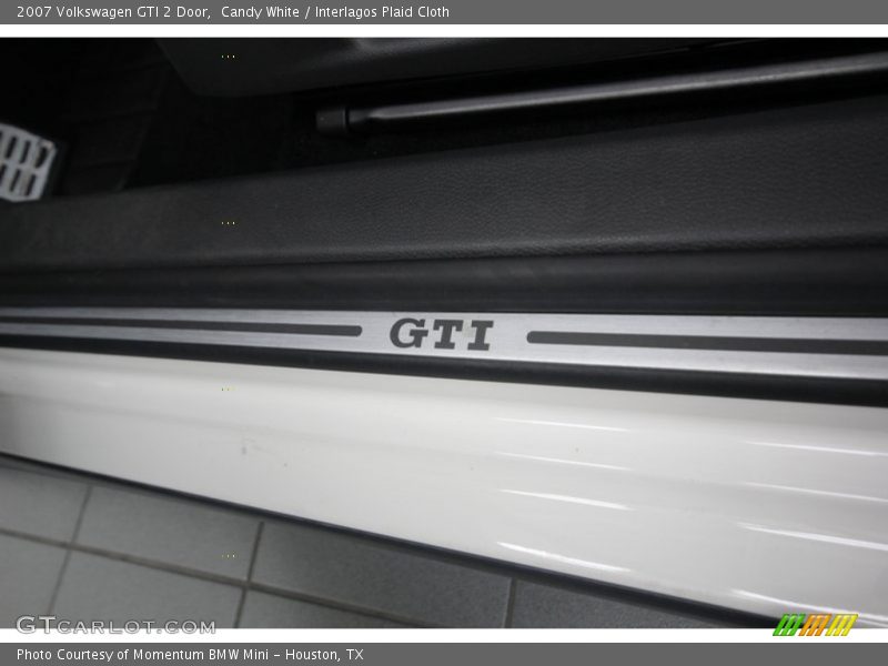 Candy White / Interlagos Plaid Cloth 2007 Volkswagen GTI 2 Door
