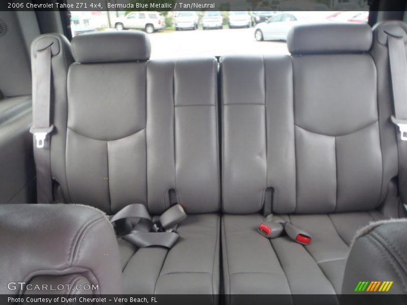 Bermuda Blue Metallic / Tan/Neutral 2006 Chevrolet Tahoe Z71 4x4