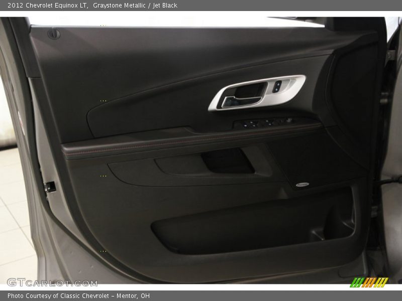Graystone Metallic / Jet Black 2012 Chevrolet Equinox LT
