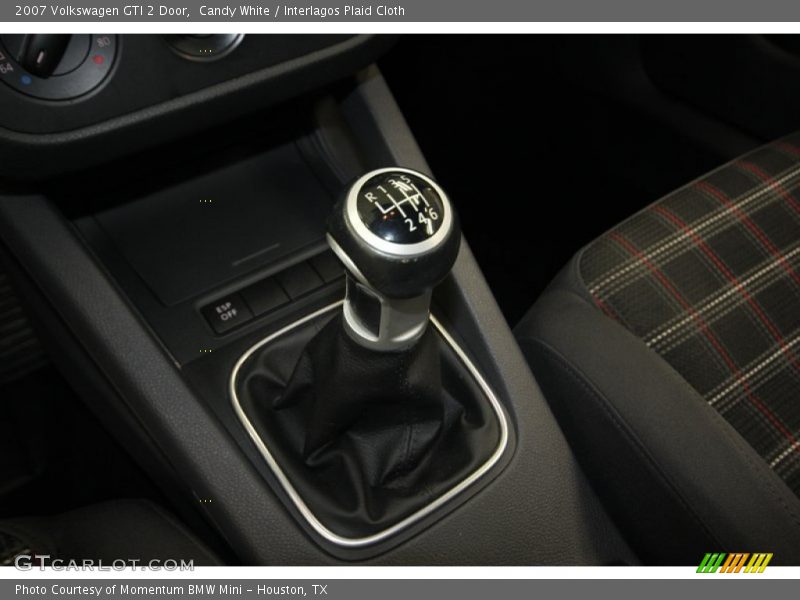 Candy White / Interlagos Plaid Cloth 2007 Volkswagen GTI 2 Door