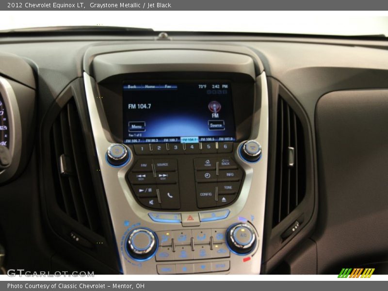 Controls of 2012 Equinox LT