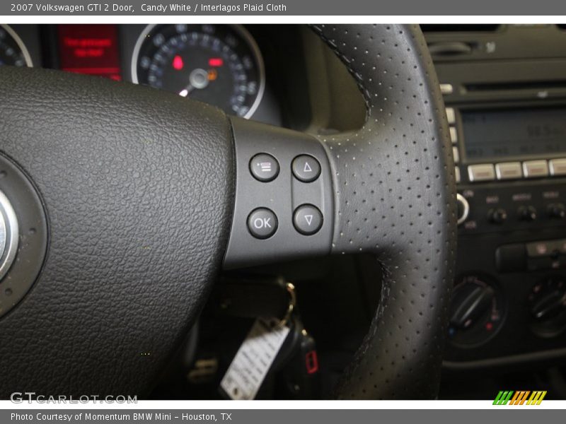 Candy White / Interlagos Plaid Cloth 2007 Volkswagen GTI 2 Door