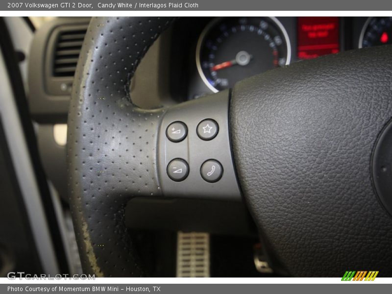 Candy White / Interlagos Plaid Cloth 2007 Volkswagen GTI 2 Door