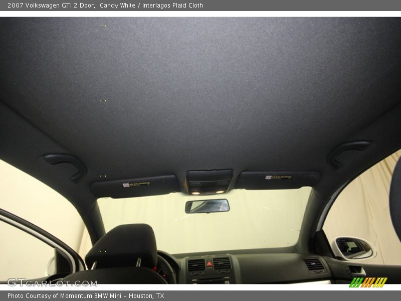 Candy White / Interlagos Plaid Cloth 2007 Volkswagen GTI 2 Door