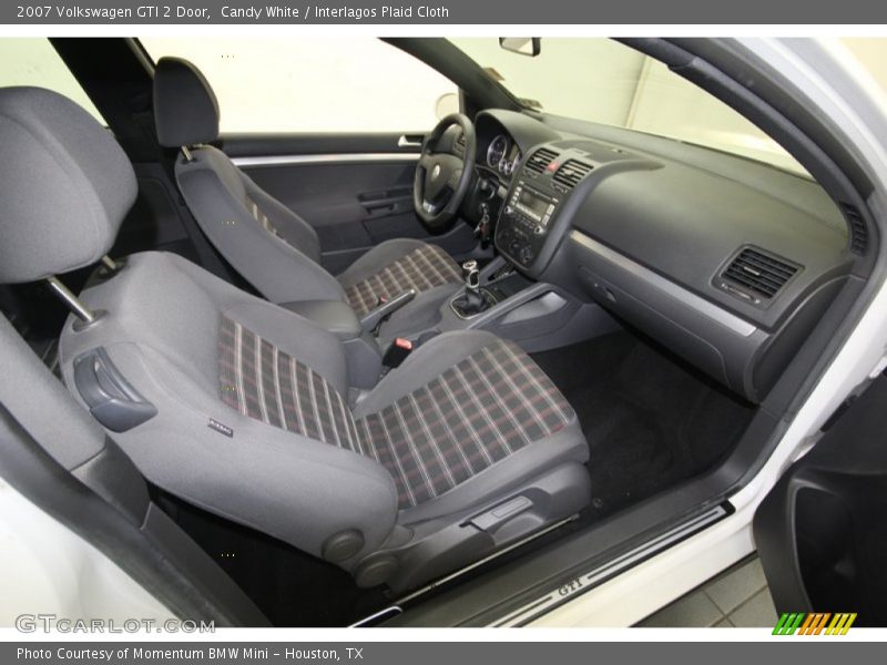 Candy White / Interlagos Plaid Cloth 2007 Volkswagen GTI 2 Door