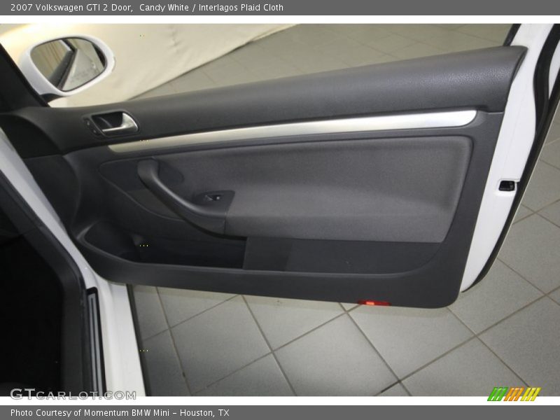 Candy White / Interlagos Plaid Cloth 2007 Volkswagen GTI 2 Door