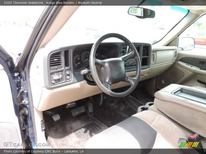 Indigo Blue Metallic / Medium Neutral 2002 Chevrolet Avalanche