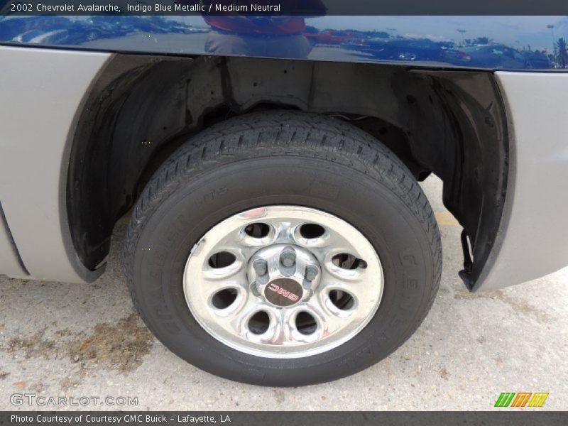 Indigo Blue Metallic / Medium Neutral 2002 Chevrolet Avalanche