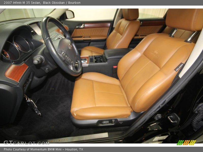 Black Obsidian / Bourbon 2007 Infiniti M 35 Sedan