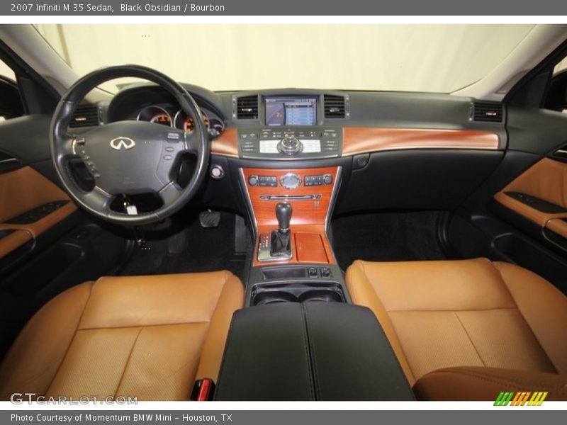 Black Obsidian / Bourbon 2007 Infiniti M 35 Sedan