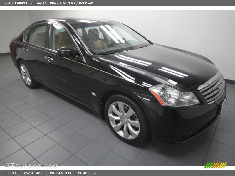 Black Obsidian / Bourbon 2007 Infiniti M 35 Sedan