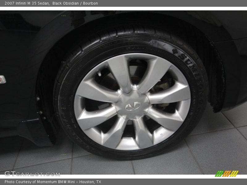Black Obsidian / Bourbon 2007 Infiniti M 35 Sedan