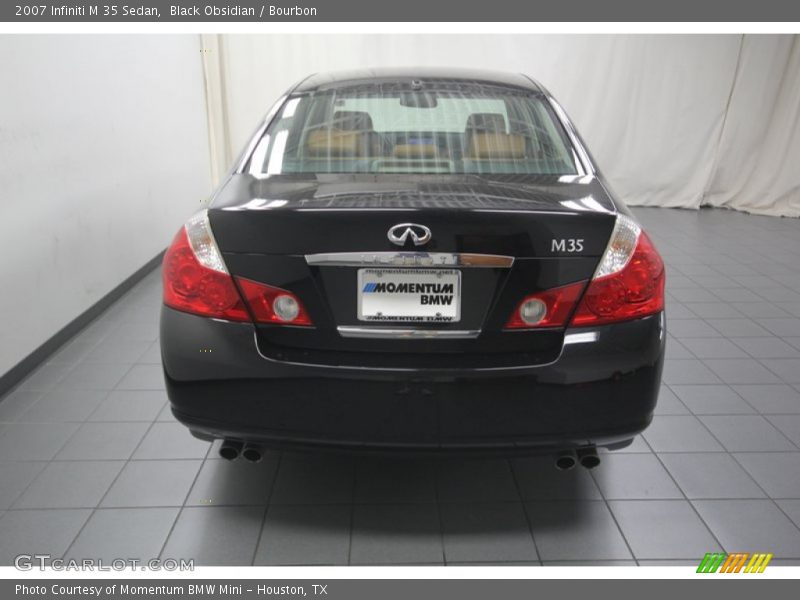 Black Obsidian / Bourbon 2007 Infiniti M 35 Sedan