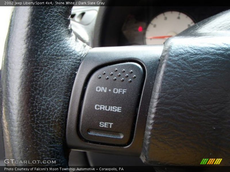 Stone White / Dark Slate Gray 2002 Jeep Liberty Sport 4x4