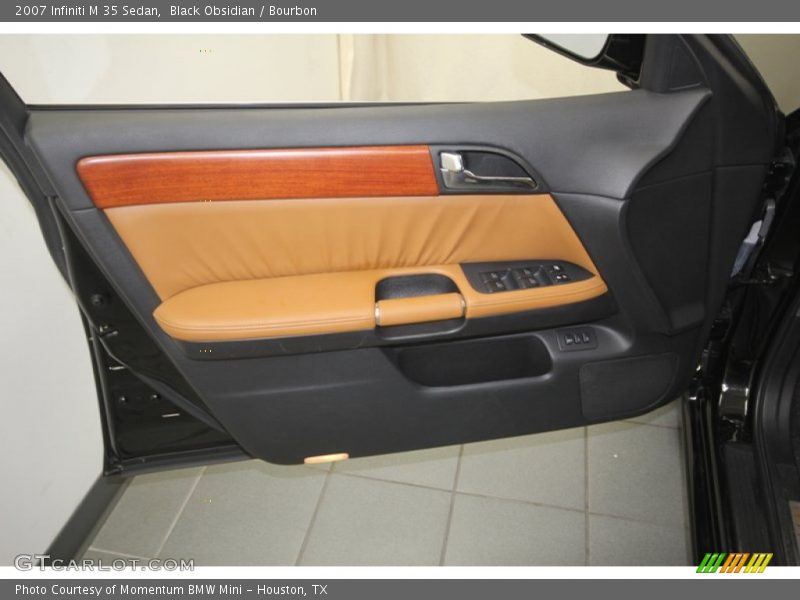 Black Obsidian / Bourbon 2007 Infiniti M 35 Sedan