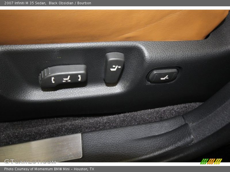 Black Obsidian / Bourbon 2007 Infiniti M 35 Sedan