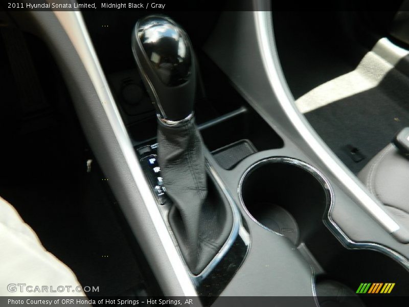 Midnight Black / Gray 2011 Hyundai Sonata Limited