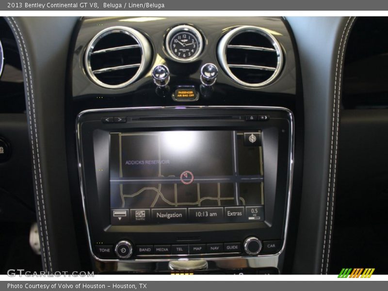 Navigation of 2013 Continental GT V8 
