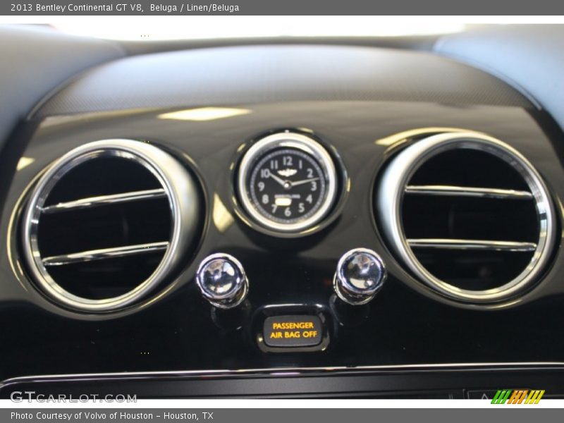 Controls of 2013 Continental GT V8 