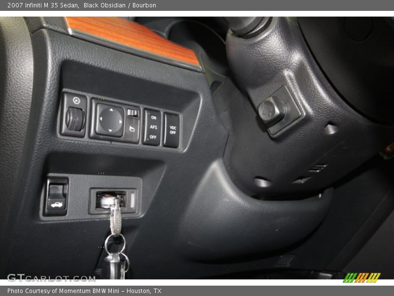 Black Obsidian / Bourbon 2007 Infiniti M 35 Sedan