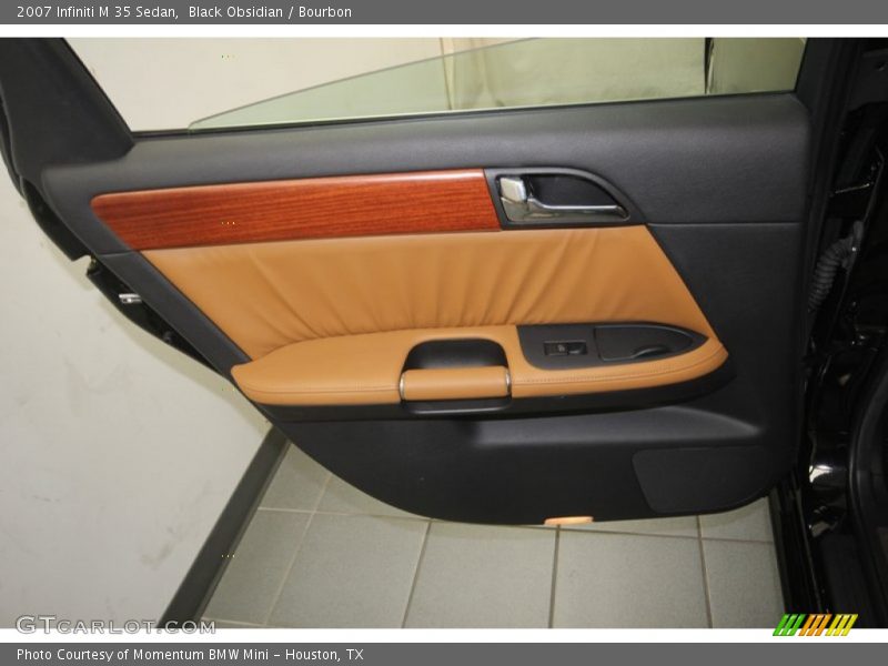 Black Obsidian / Bourbon 2007 Infiniti M 35 Sedan