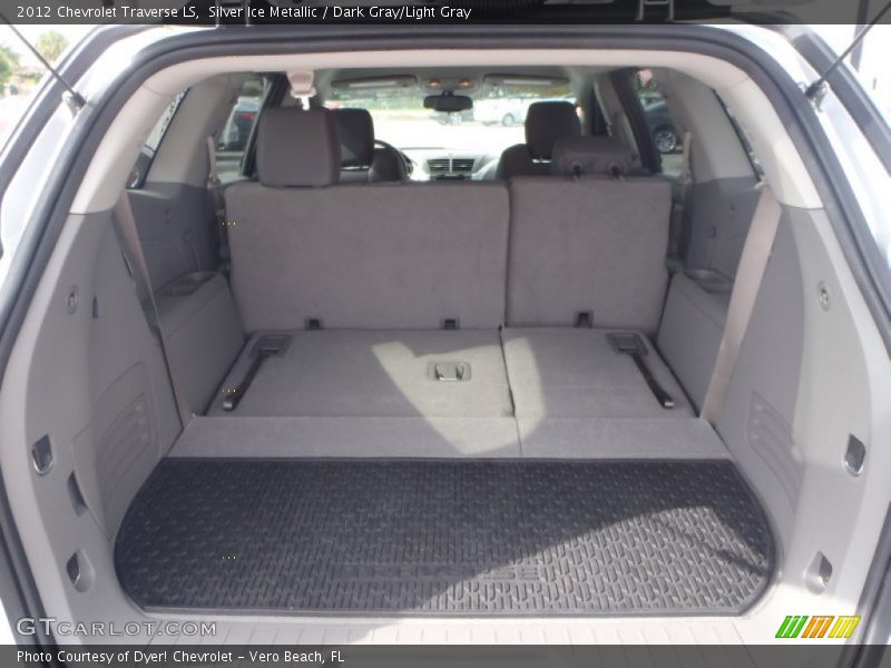 Silver Ice Metallic / Dark Gray/Light Gray 2012 Chevrolet Traverse LS
