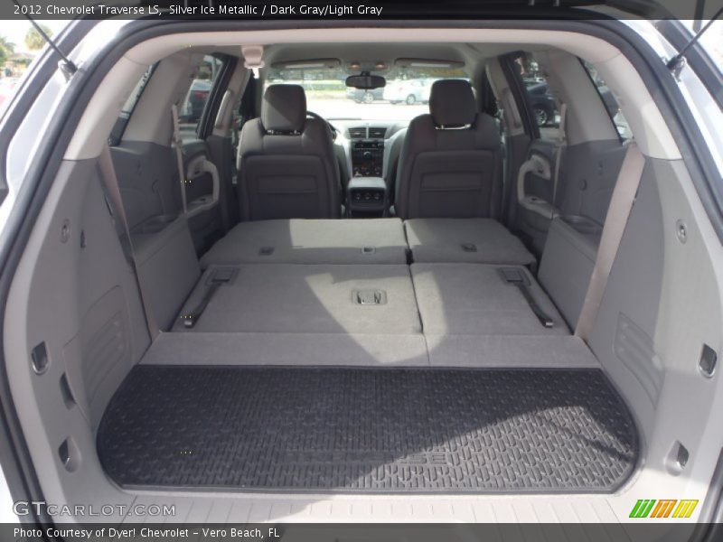 Silver Ice Metallic / Dark Gray/Light Gray 2012 Chevrolet Traverse LS