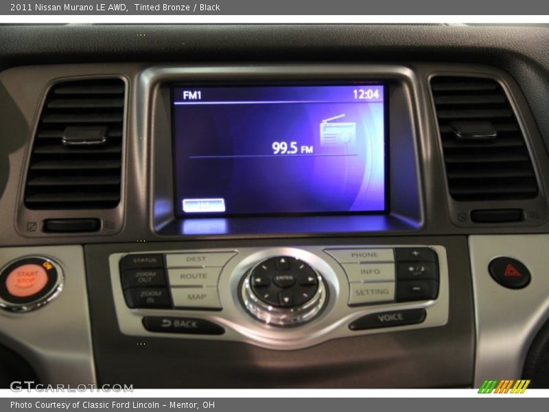 Tinted Bronze / Black 2011 Nissan Murano LE AWD