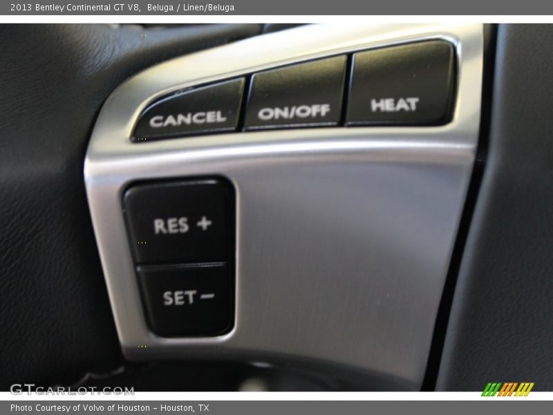 Controls of 2013 Continental GT V8 
