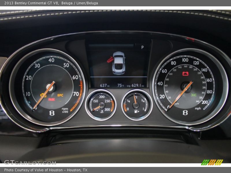  2013 Continental GT V8   Gauges