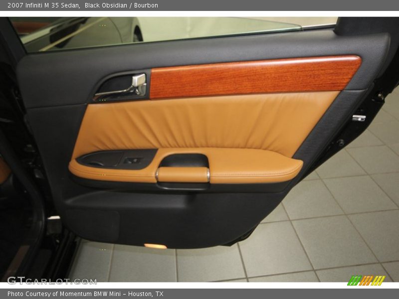 Black Obsidian / Bourbon 2007 Infiniti M 35 Sedan
