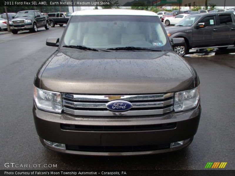 Earth Metallic / Medium Light Stone 2011 Ford Flex SEL AWD