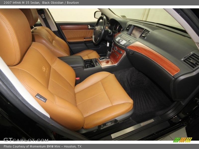 Black Obsidian / Bourbon 2007 Infiniti M 35 Sedan